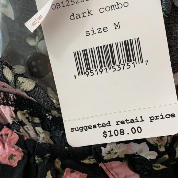 Free People Loretta Printed Floral Tunic Top - Picture 16 of 16